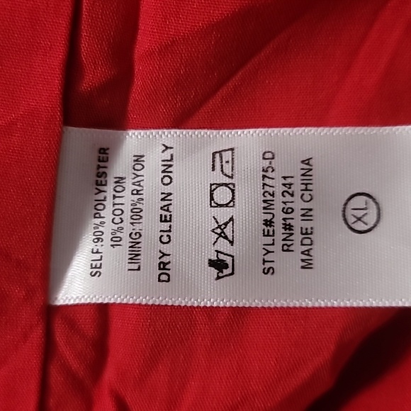 J.Marie Rayna Embroidered Plaid Cap Sleeve Ruffle Neck Top - Picture 12 of 13